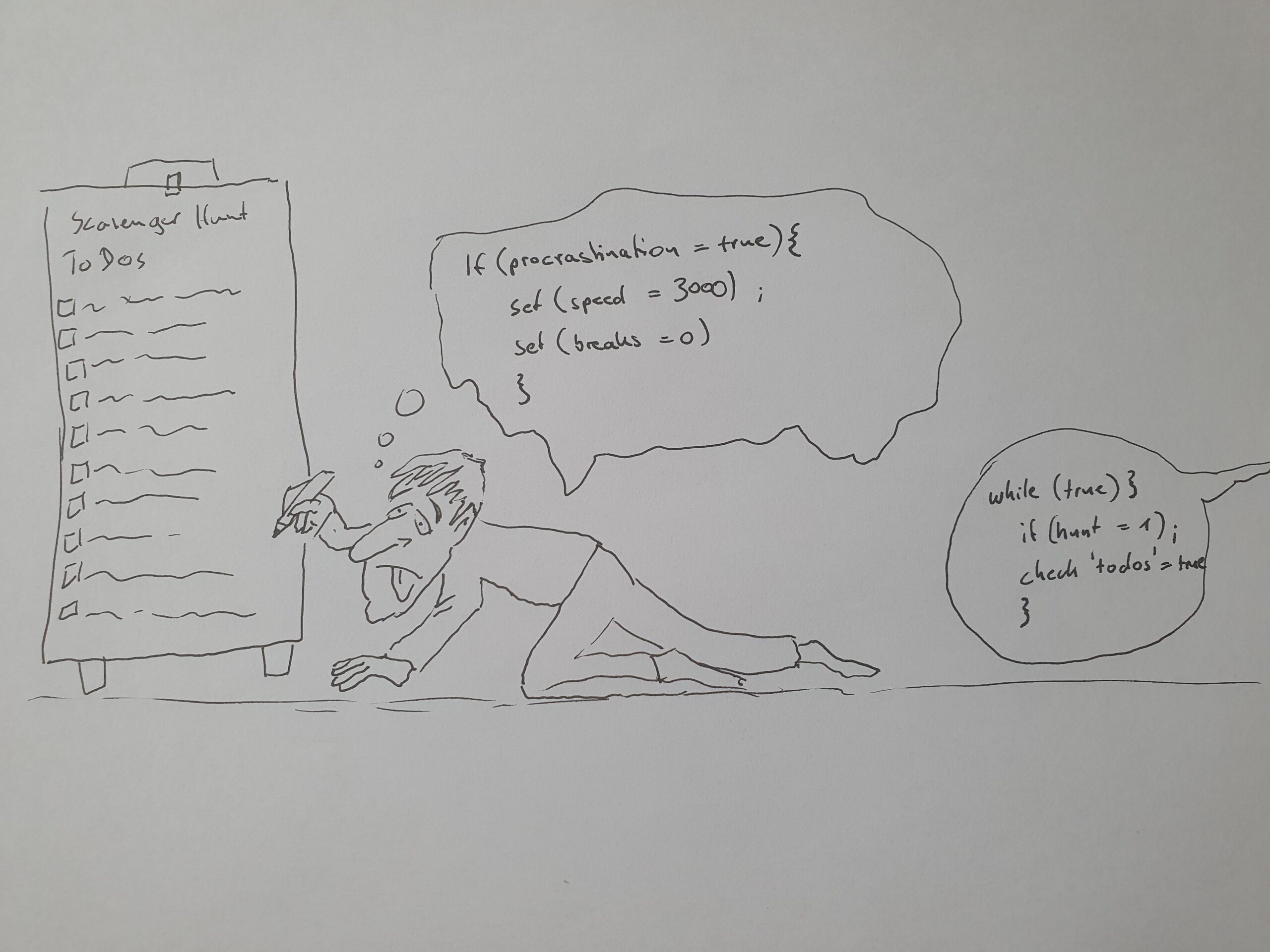 Code Camp meets Scavenger Hunt: kreative Abgabe