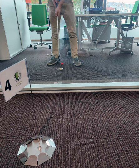 Bürogolf mit Ecken und Kanten