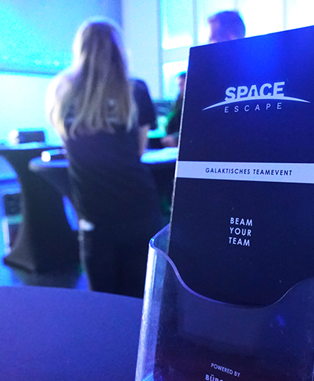 SPACE ESCAPE beamt dein Team in neue Sphären