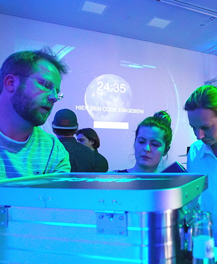 Die Zeit läuft davon beim SPACE ESCAPE