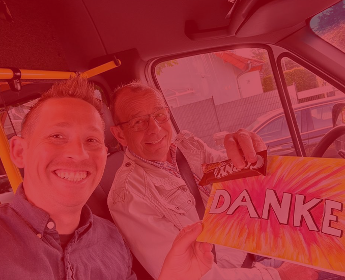 Dankeschön an Bürgerbus-Fahrer durch Team in Willich